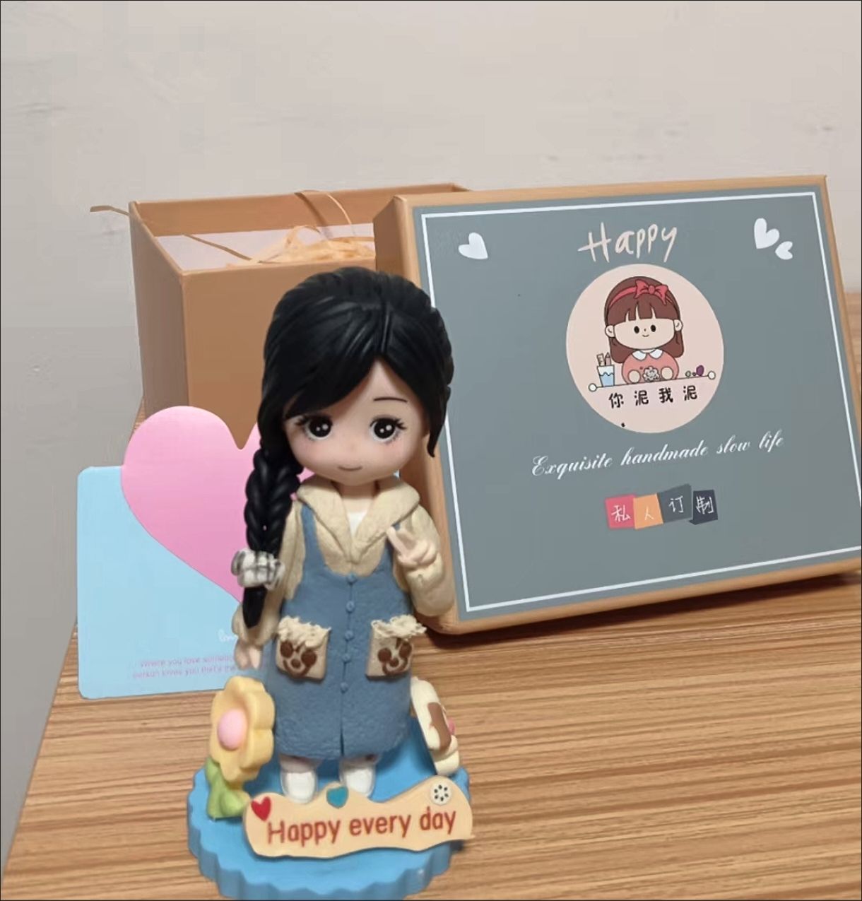 Custom Clay Cartoon Figurine 6inch 15cm