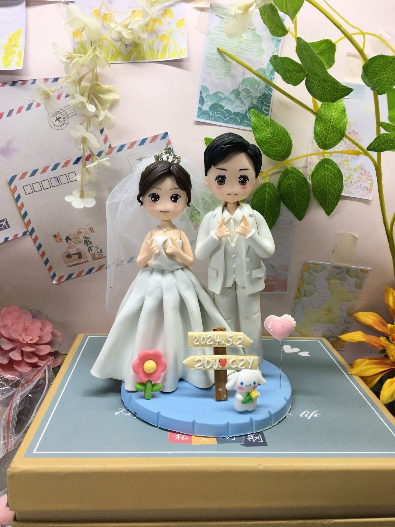 Custom Clay Cartoon Figurine 6inch 15cm