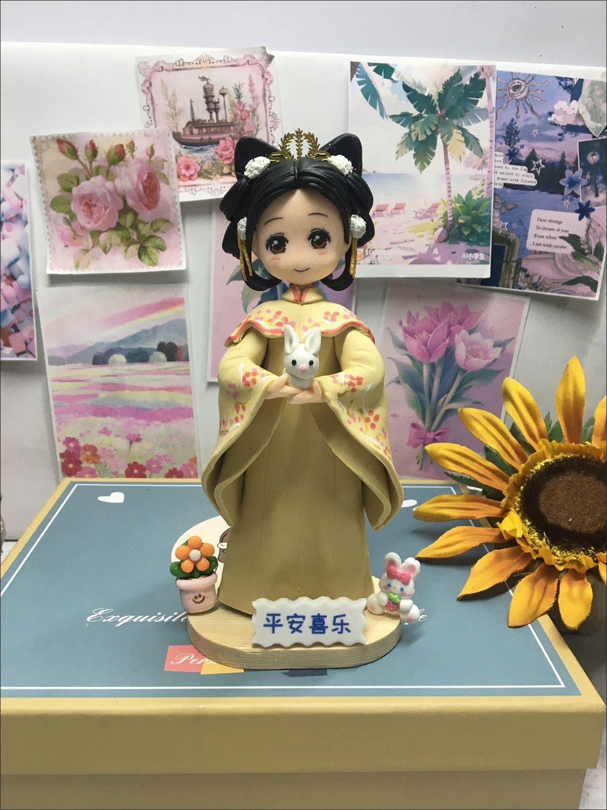 Custom Clay Cartoon Figurine 6inch 15cm