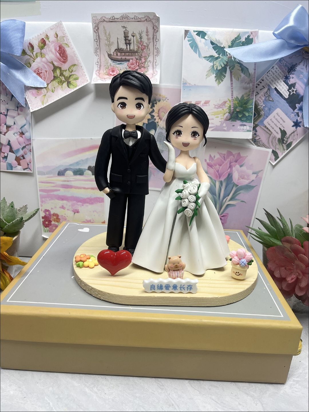 Custom Clay Cartoon Figurine 6inch 15cm